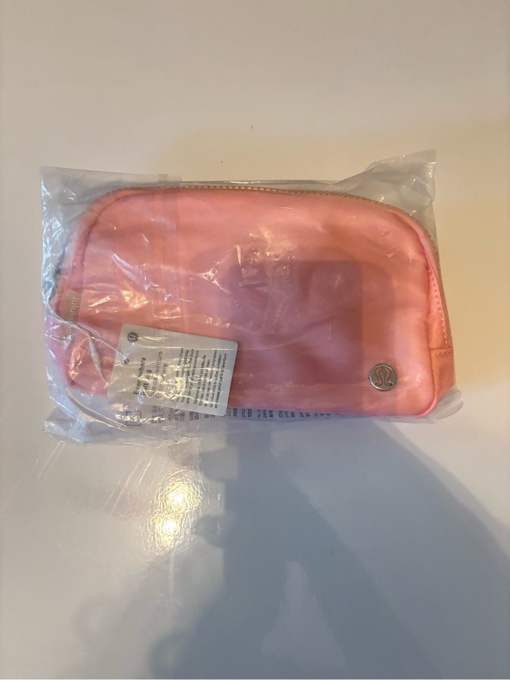 Lululemon Pink Satin belt bag